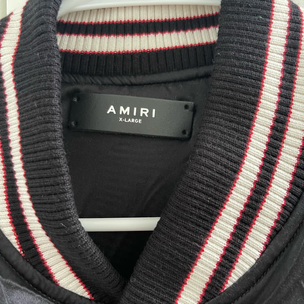 NEVER WORN Amiri Varsity Baseball Jacket